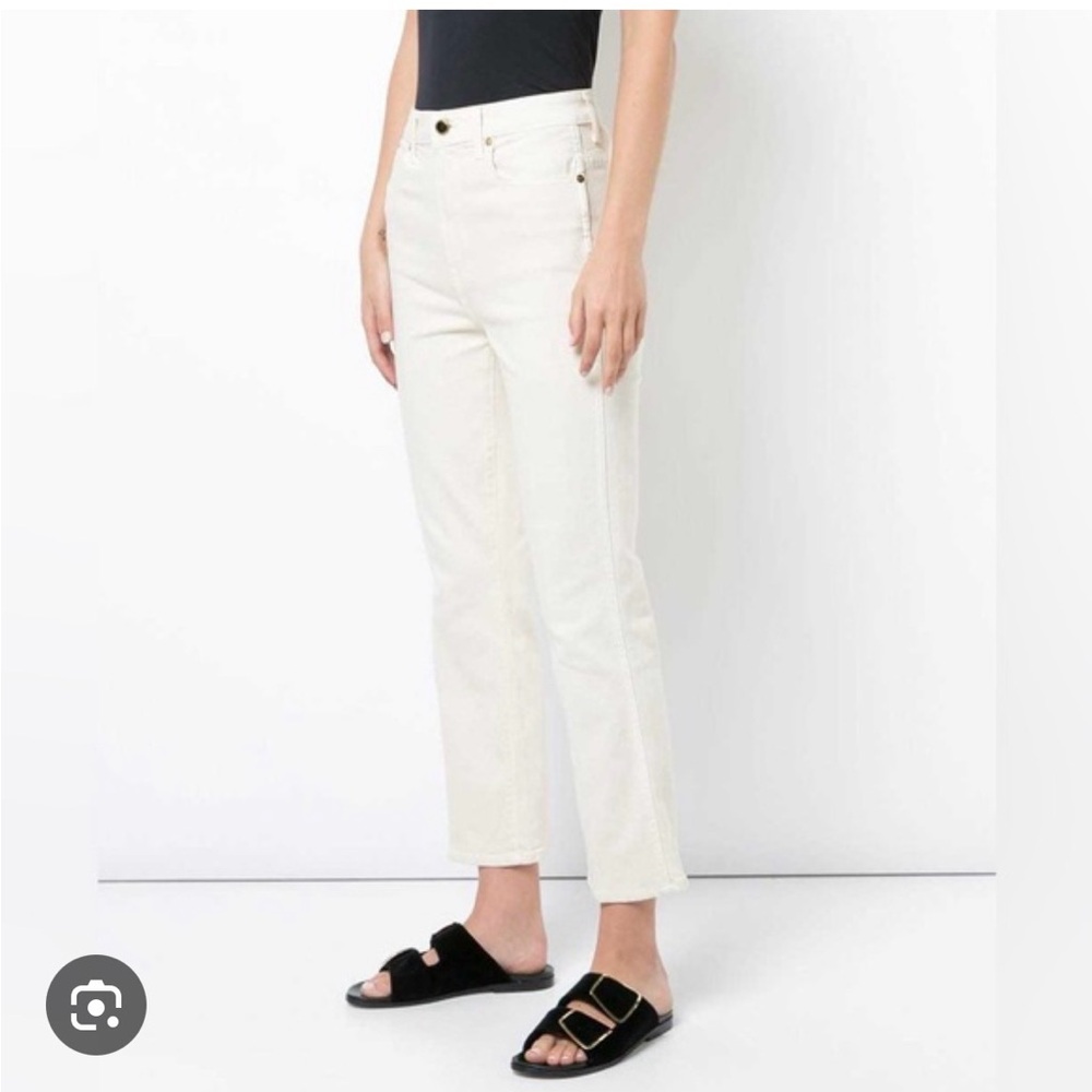 KHAITE Benny Kick Flare Jeans  - Quiet Luxury